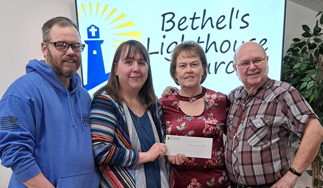 Generous Donation from Bethel’s Lighthouse Church